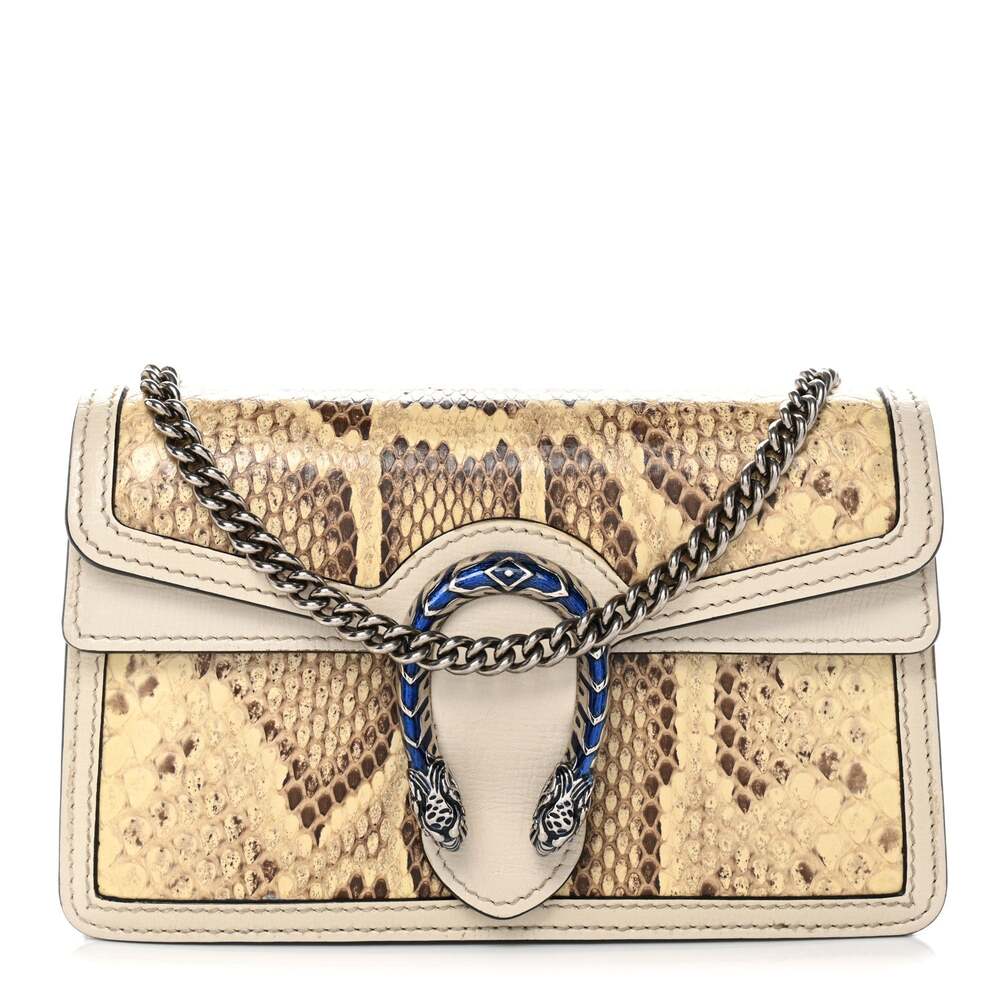 Gucci Snakeskin Azalea Calfskin Enamel #261278G99B